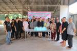 โครงการฝึกอบรมเสริมสร้างอาชีพทำน้ำยาปรับผ้านุ่ม ให้แก่ผู้พิก